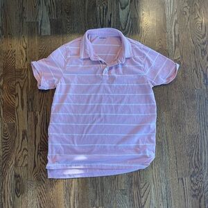 Old Navy pink polo shirt
